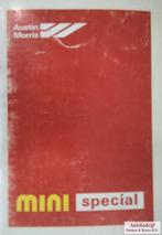 Handboek Mini Special instructieboekje, Auto diversen, Handleidingen en Instructieboekjes, Ophalen of Verzenden