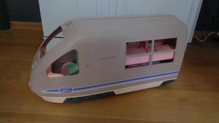 Trein van Barbie, Kinderen en Baby's, Speelgoed | Poppen, Gebruikt, Barbie, Ophalen