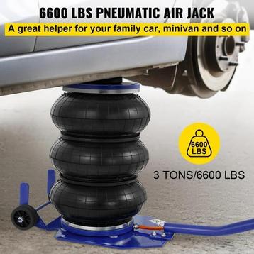 3 / 5 Ton Auto Triple Bag Air Jack beschikbaar voor biedingen