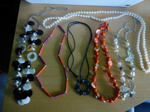 5 lange modieuze kettingen: €2 per stuk OF €9 voor 5, Handtassen en Accessoires, Kettingen, Ophalen of Verzenden