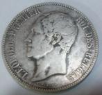 belgie 5 frank 1851 - leopold 1 - 90% zilver, Zilver, Ophalen of Verzenden, Losse munt, Zilver