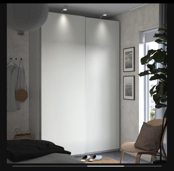 2x Hasvik ikea deuren 150x236, Huis en Inrichting, Kasten | Kleerkasten, Gebruikt, Ophalen
