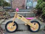 HOUTEN LOOPFIETSJE, Kinderen en Baby's, Speelgoed | Houten speelgoed, Ophalen, Gebruikt, Rij- of Hobbelspeelgoed