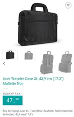 Sacoche Acer pour portable NEUVE - écran max 17,3", Informatique & Logiciels, Sac à bandoulière, 17 pouces ou plus, Enlèvement