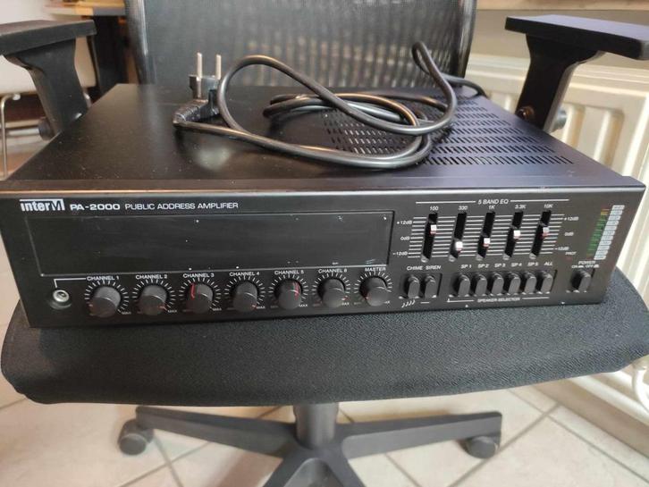 PA2000 interversterker, Audio, Tv en Foto, Versterkers en Ontvangers, Gebruikt, 60 tot 120 watt, Overige merken, Ophalen