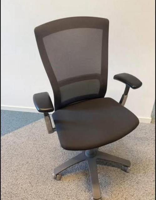 Professionele bureaustoel, Huis en Inrichting, Bureaustoelen, Gebruikt, Bureaustoel, Grijs, Ergonomisch, Ophalen