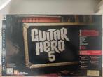 Guitar Hero 5 incl Guitar PS3, Consoles de jeu & Jeux vidéo, Jeux | Sony PlayStation 3, Utilisé, Enlèvement ou Envoi