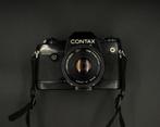 Contax 137 MA Quartz + 50mm F1.9 + Sangle, Reflex miroir, Utilisé, Enlèvement ou Envoi
