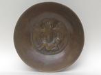 Belle coupe en bronze - Enfant & Pélican - Vindevogel Gand, Antiquités & Art, Enlèvement ou Envoi