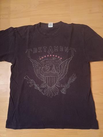 Band Tshirt Testament,  True American Hate