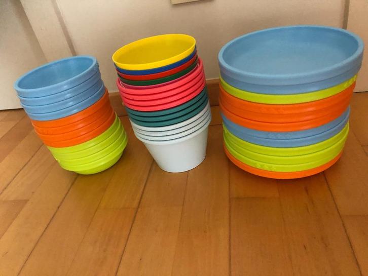 Allerlei kunststof kommetjes en bekers event. om te schilder, Hobby en Vrije tijd, Schilderen, Ophalen of Verzenden