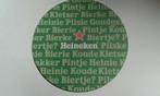 SOUS-SOUS-BIÈRE : Heineken 150 ans, Collections, Marques de bière, Heineken, Enlèvement ou Envoi, Neuf