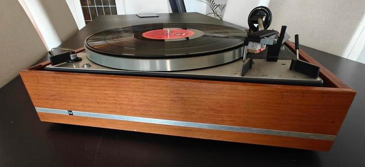 Dubbele vintage draaitafel 1219 — legendarisch — wordt geres, Audio, Tv en Foto, Platenspelers, Niet werkend, Platenspeler, Dual