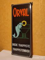 TRAPPIST ORVAL geëmailleerde plaquette., Verzamelen, Merken en Reclamevoorwerpen, Nieuw, Reclamebord, Ophalen of Verzenden