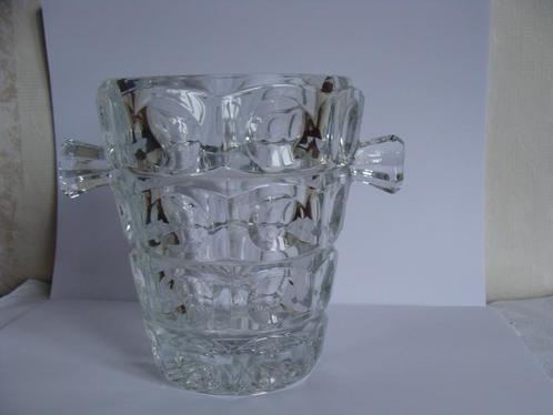seau à glaçons en cristal , vintage, Antiek en Kunst, Antiek | Glaswerk en Kristal, Ophalen of Verzenden
