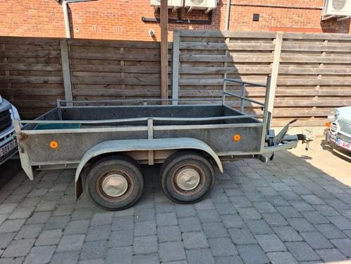 Hapert dubbelasser, Auto diversen, Aanhangers en Bagagewagens, Gebruikt, Ophalen