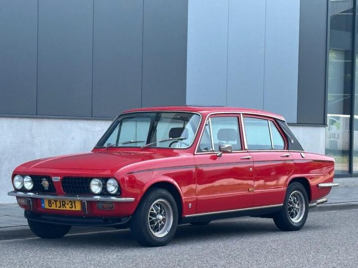 Triumph Dolomite 1850, Autos, Triumph, Entreprise, Autres modèles, Essence, Berline, Boîte manuelle, Rouge, Noir