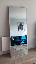IKEA zilveren Hovet spiegel, Huis en Inrichting, Woonaccessoires | Spiegels, 75 tot 100 cm, 150 tot 200 cm, Rechthoekig, Zo goed als nieuw