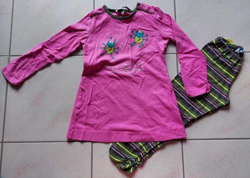 Woody pyjama meisje - spinnetjes (maat 4 jaar), Kinderen en Baby's, Kinderkleding | Maat 104, Gebruikt, Meisje, Nacht- of Onderkleding