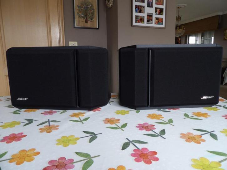 2 Stereo Luidsprekers BOSE 201 Series IV, Audio, Tv en Foto, Luidsprekerboxen, Zo goed als nieuw, Front, Rear of Stereo speakers