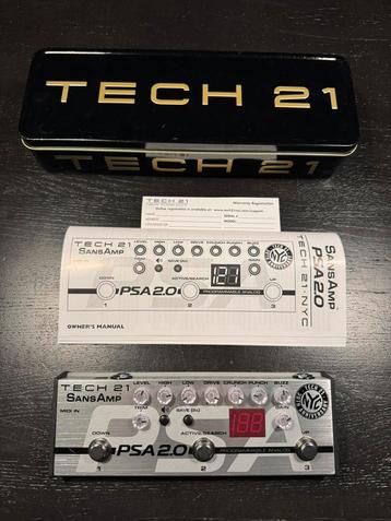 Tech 21 PSA2.0 analoge modeller te koop / ruil ! beschikbaar voor biedingen