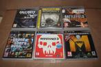 PS3 games cod resistance 3 grand theft auto battlefield ..., Ophalen of Verzenden, Zo goed als nieuw