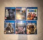 6 jeu PS4, Games en Spelcomputers, Online, Gebruikt, Overige genres, Ophalen of Verzenden