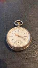 Zak horloge zilver antiek, Ophalen of Verzenden, Zilver