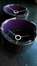 2 lampekappen paars- diam.30cm Nieuw(per stuk), Enlèvement, Neuf