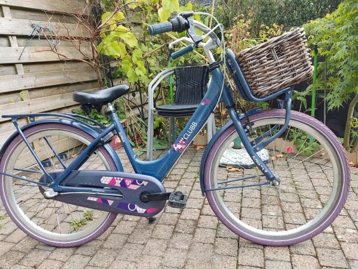 Meisjesfiets Alpina Clubb,24inch,3v(8j-12j), Fietsen en Brommers, Fietsen | Meisjes, Zo goed als nieuw, 24 inch, Handrem, Versnellingen