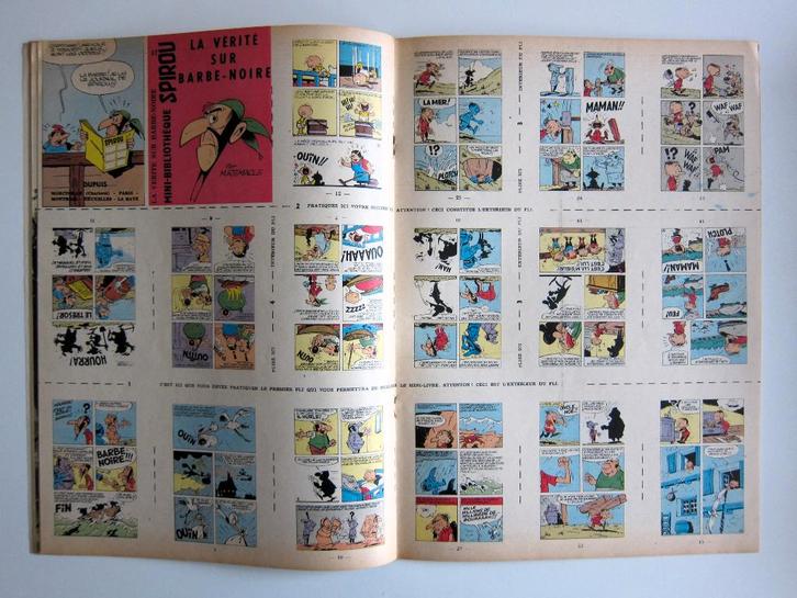 Spirou 1198 avec mini-récit Barbe-Noire (Remacle 1961), Boeken, Stripverhalen, Zo goed als nieuw, Eén stripboek, Ophalen of Verzenden