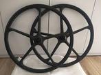 Black inc 5 spoke wheel set, Carbon, Heren, 49 tot 53 cm, Meer dan 20 versnellingen