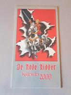 DE RODE RIDDER  -  Kalender 2000  -  250 ex  -  GESIGNEERD, Boeken, Ophalen, Karel Biddeloo, Eén stripboek, Nieuw