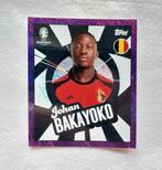 Autocollant Johan Bakayoko (violet) - Euro 2024, Enlèvement ou Envoi, Comme neuf, Autocollant