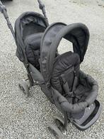 dubbele buggy, Kinderen en Baby's, Buggy's, Ophalen, Gebruikt, Verstelbare rugleuning