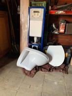 Compleet hangtoilet nieuwstaat!!, Doe-het-zelf en Bouw, Sanitair, Ophalen, Zo goed als nieuw