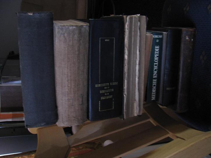 doos antieke oude bijbel boeken en andere, Antiek en Kunst, Antiek | Boeken en Manuscripten, Ophalen of Verzenden