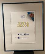 Blauw metallic kader 50 B x 60 H, Huis en Inrichting, Ophalen, Nieuw