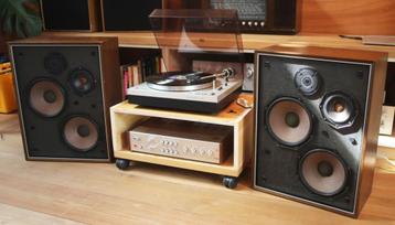 ---SOLD--- Vintage Philips Hifi set: 22RH591, 22RH427, GA312