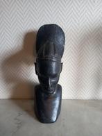 Ebbenhouten beeld Afrikaanse vrouw, Ophalen of Verzenden