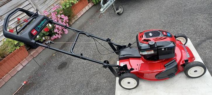 MULCHER DEMO TORO ZELFTREKKER BENZINE GRASMACHINE 51CM, Tuin en Terras, Grasmaaiers, Zo goed als nieuw, Ophalen