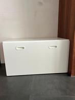 Speelgoedkist met bank wit 90x52x48, Kinderen en Baby's, 50 tot 70 cm, Zo goed als nieuw, 75 tot 100 cm, Commode