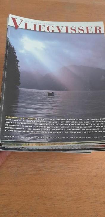 DE NEDERLANDSE VLIEGVISSER 122-148 31 stuks, Watersport en Boten, Hengelsport | Algemeen, Zo goed als nieuw, Boek of Tijdschrift