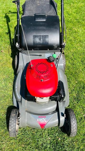 Grasmaaier Honda HRX537, Tuin en Terras, Ophalen, Cirkelmaaier, Opvangbak, Zo goed als nieuw