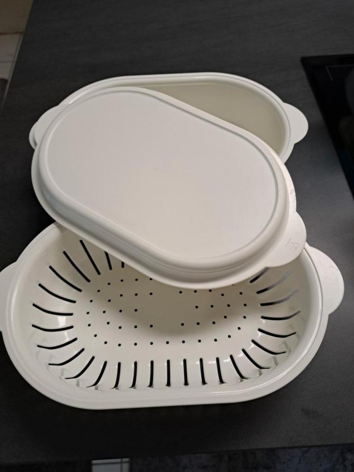 Vintage ovaalschaal, Maison & Meubles, Cuisine| Tupperware, Utilisé, Balance, Enlèvement