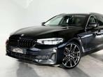 BMW 5 Serie 518 dA Touring-1ERPRO-COCKPIT-CUIR-CARPLAY-CAMER, Auto's, BMW, Automaat, 4 cilinders, Zwart, Leder