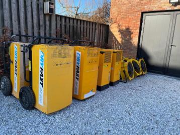Bouwdroger DF800 & DF400 & ventilatoren beschikbaar voor biedingen