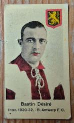 1930s (pre panini) Désiré Bastin Antwerp FC, Ophalen of Verzenden, Gebruikt, Poster, Plaatje of Sticker
