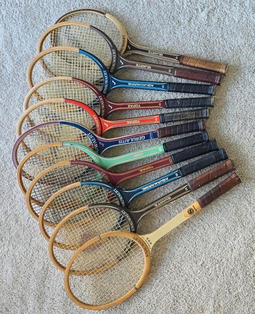 Snauwaert tennisracket unieke collectie, Sport en Fitness, Tennis, Zo goed als nieuw, Racket, Wilson, Ophalen