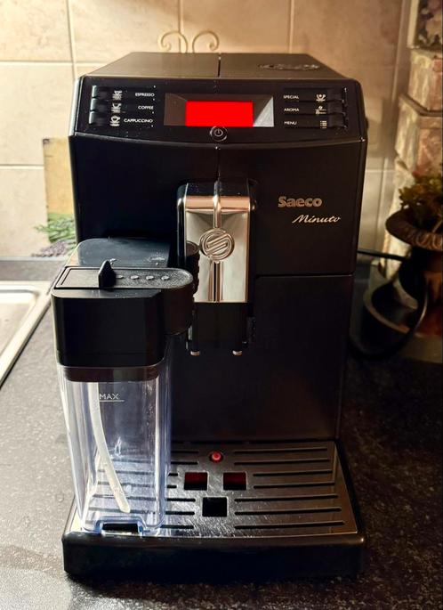 Machine à expresso entièrement automatique Saeco Minuto !, Electroménager, Cafetières, Comme neuf, Café moulu, Café en grains